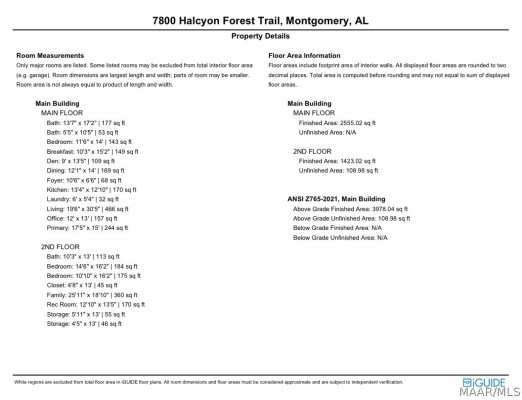 7800 HALCYON FOREST Trail