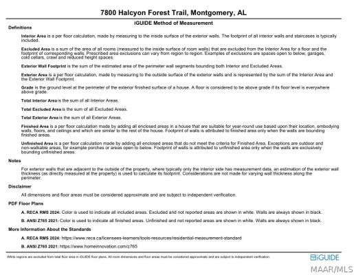 7800 HALCYON FOREST Trail